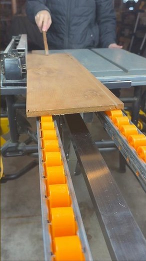 Double Row Outfeed Pulley Stand for Table saws & more! #tools #carpentry