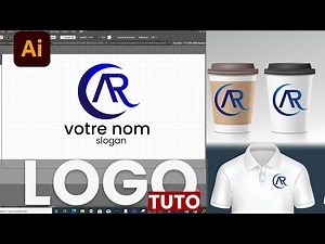 Illustrator logo design pour débutants [tuto complet]