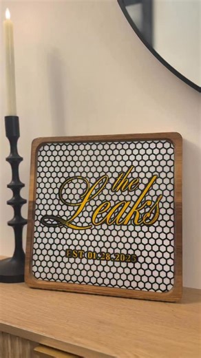 Anne Lourayne | DIY, Home, & Lifestyle | DIY Mosaic Tile Sign Look for Less ✨💍 01.28.2025 ♥️ | Instagram