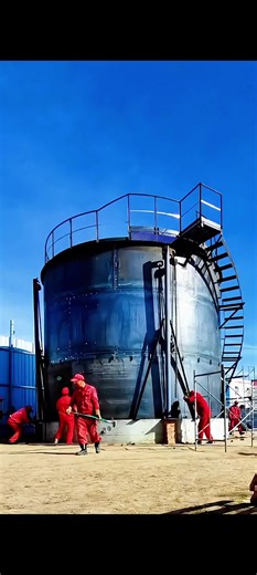 Inverted Erection Method for Vertical Storage Tanks