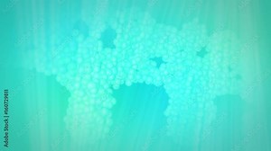 Medical Background with a rotating DNA-String in the Middle. The File is looping