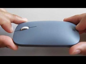 Microsoft Surface Mobile Mouse Wireless Bluetooth. Ice Blue.Unboxing Look Feel. KGY00045.1679/1679C.