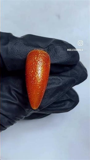 Gel nail polish FIRESTORM 🔥 by geleSSe nails. #gelesse #nails #beauty #gelnails