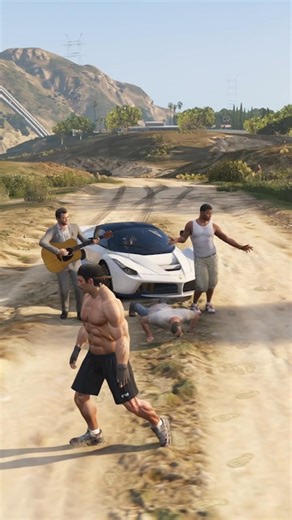 GTA V: UNDERWATER MAFIA SAVES MICHEL LIFE🥳#shorts #gtav #viral #gtavicecity #gtaworld