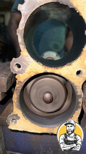 DIY Engine Cylinder Reboring 🪵✨ #shorts #mechanic #automobile #diy #mechanical #engineering #short