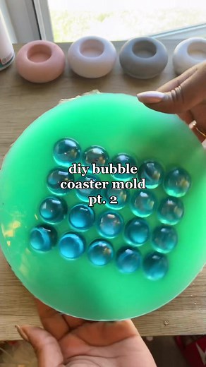 DIY Bubble Coaster Silicone Mold Part 2