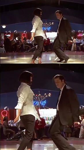 Pulp Fiction (1994) Dance Scene | John-Travolta, Uma Thurman