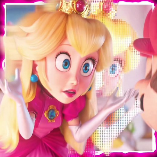 Princess Peach Voice Edit Compilation | Mario Movie Scenes