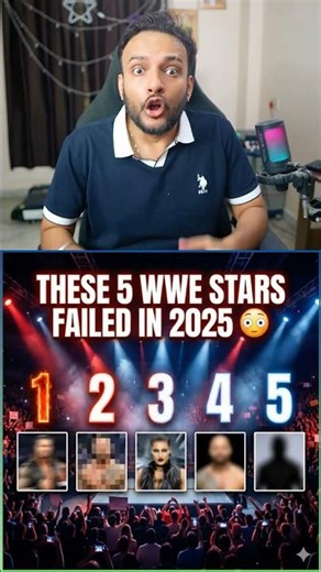 5 WWE Stars Who Flopped in 2025 😱 #wwe #ytshorts #shorts