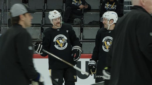 Global Series Mic'd Up: Bryan Rust at Penguins Practice
