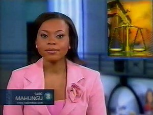 Sabc 2 - The News Mahungu With Newswoman Amukelani Magomani And Weatherwoman Tirhani Mabasa