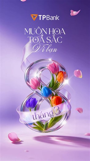 Chúc mừng ngày Quốc tế phụ nữ 8/3 #TPBank