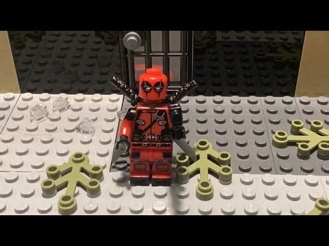 Stop Motion Lego Deadpool vs Wolverine