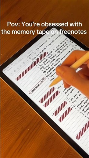 It's so cute and helpful in my studying. Use code HARRY50 for half off freenotes premium #freenotes