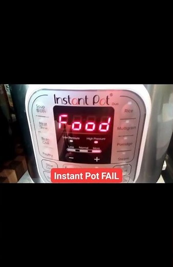 Instant Pot FAIL - Food Burn #shorts