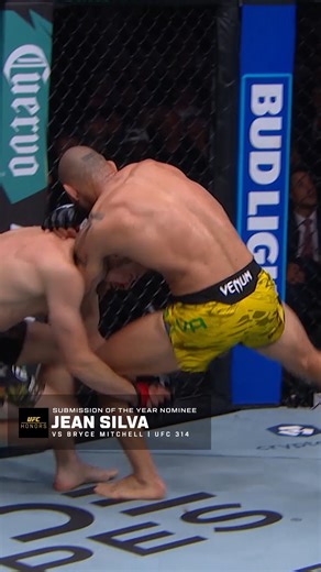 NINJA CHOKE 🥷 👏 Does Jean Silva earn your vote for Submission of the Year?! #UFCHonors | UFC