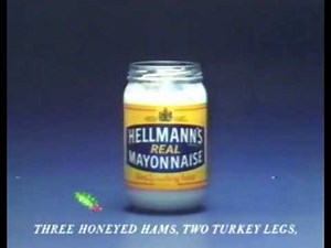 Hellmann’s mayonnaise advert 1992