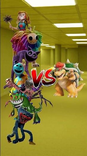 Poppy Playtime VS Bowser #poppyplaytime #bowser