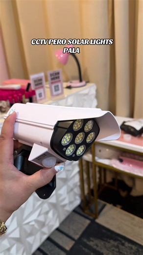 CCTV Solar Lights for Outdoor Security Solutions