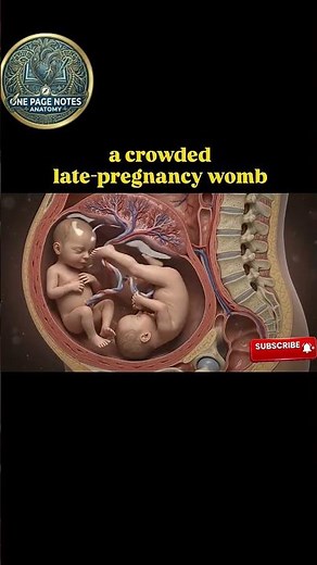 Twin Babies Inside the Womb - Powerful Kick Creating Visible Belly Bulge | FetalMovement#pregnancy