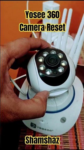 Yosee 360 camera rest | yoosee not responding problem | yoosee wifi camera setup | #wificamera
