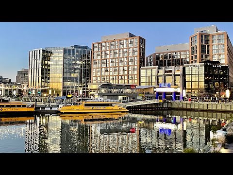The Best Waterfront Views in Washington DC: The Wharf | 4K 60fps