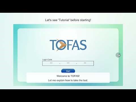 Test of Fundamental Academic Skills (TOFAS) Tutorial