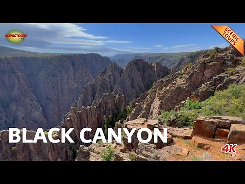 Colorado Scenic Tour | Black Canyon of the Gunnison National Park | 4K 60fps