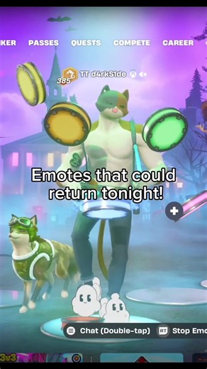 (NOT CONFIRMED!!) Emotes that could return tonight! What emotes are you hoping for? ANOTHER VIDEO OUT TODAY! #fortnite #fortniteclips #songs #trend #emote