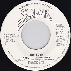 Shalamar - A Night To Remember