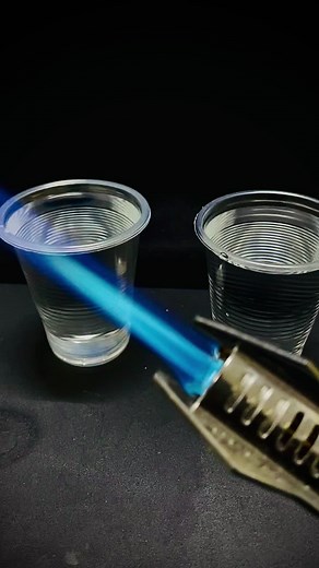 Powerful lighter vs water cup #manchesterunited #manchestercity #power #powerkapunch #viral #fyp