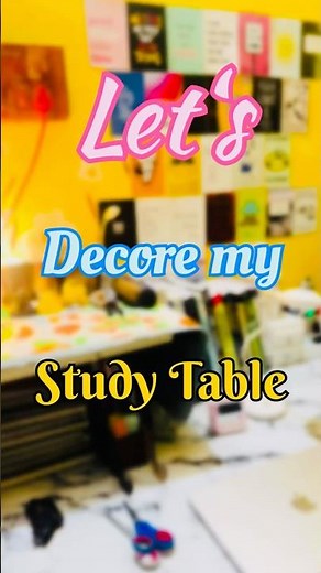 Study Table Makeover | Clean, Aesthetic & Motivational Setup for Students #desksetup