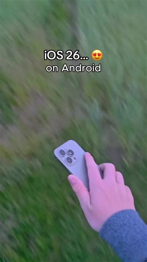 Convierte tu teléfono Android en la última interfaz de iOS 26