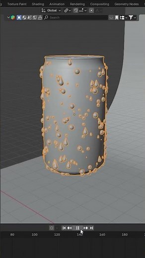 How to make a pop up animation in blender #blender3d #tutorial #animation