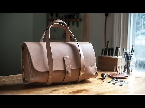 Making a Traditional Leather Tool Bag