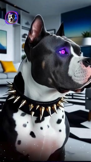 Black and White Pitbull With Colored Eyes. PitBull Dogs Different Color Pitbull Dogs. Funny and Cute Pitbull Dogs With Colored Eyes. (American Pitbull Bully Dogs) #pitbulllife #pitbulldog (Ai Creations) (Pets and Animals Entertainment) (USA) Music Credit: Aim To Head (VEYRON) | PitBook