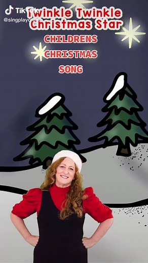 Childrens Christmas Song. TWINKLE TWINKLE CHRISTMAS STAR. Preschool, Kindergarten favorite.#christmaskidssongs #singplaycreate #kindergartenteacher