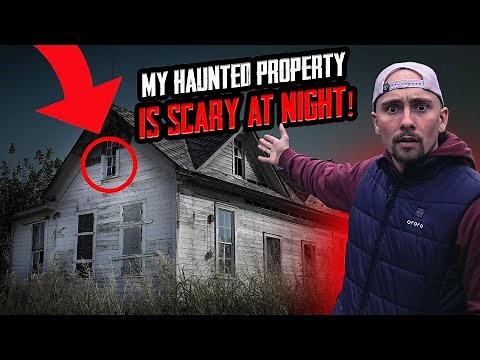 **SCARY** STAYING OVERNIGHT AT MY HAUNTED PROPERTY