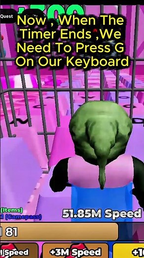 How To Beat Level 5 in Roblox Keyboard Race! 🤫