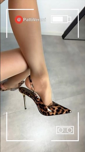 Elegant Heeled Slingbacks 👠 #highheels #stilettoheels #heels #shoes #heel