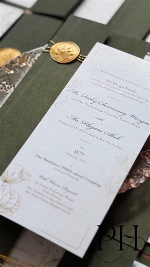 Handmade invitations | wedding invitation | custom invite | invitation designs | peculiar handcraft