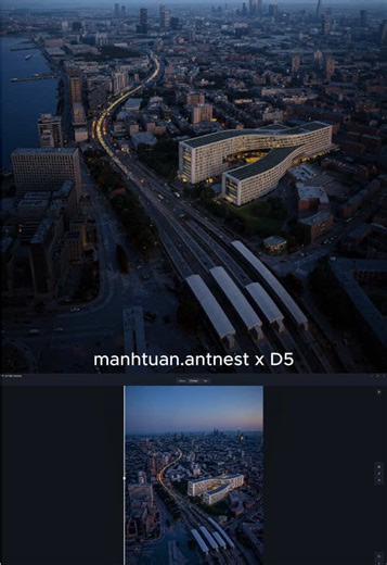 Integrate Your Model into a Large City Scene with D5 Cesium
