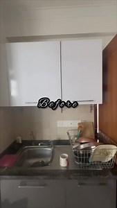 Embracing a remarkable change! Our kitchen, now remodeled with sleek grey and white tones, is a perfect blend of style and functionality. We’ve expanded the space by integrating the balcony, making room for a generous utility area. The result: a larger, brighter, and easier-to-maintain kitchen that’s ready to handle any culinary challenge. Designed with function in mind, our kitchen promises more than just looks – it’s a space where cooking becomes a joy, not a chore. Check it out! 🔆🏠 #Kitchen