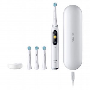 Oral-B iO Series 9 Rechargeable Electric Toothbrush, White Alabaster