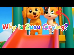 How Coco & Zuzu show BRAVERY on the SLIDE!