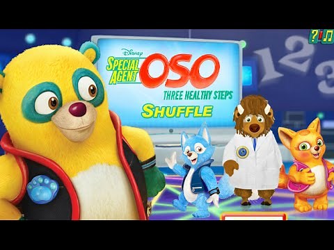 OSO Three Healthy Steps SHUFFLE - Disney games to play - yourchannelkids