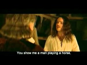MOLIERE - La scène du cheval ( English subtitled )