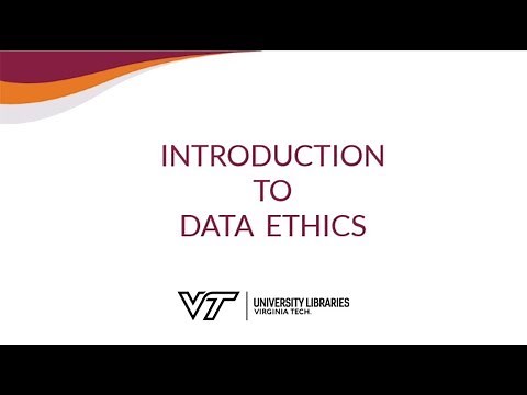 Introduction to Data Ethics