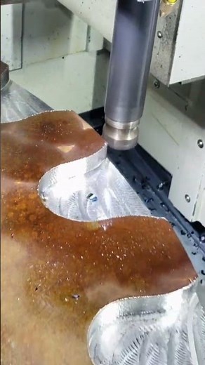 High Feed CNC Milling a BIG 60 inch Gear