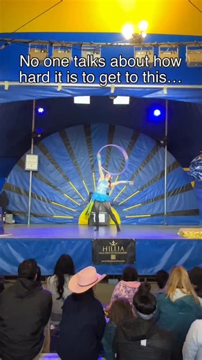 Hillia on Instagram: "If you are feeling burnt out from trying to make your hoop performance or teaching dreams come true, you are not alone! ❤️ Thriving in these industries can feel impossible at times, especially with no mentorship. 😔 I’ve been there and want to remind everyone how normal and defeating this is. There is nothing wrong with you! Social media doesn’t make this any easier when we see other people getting the gig or teaching job we wanted, while we get rejected year after year. 😩